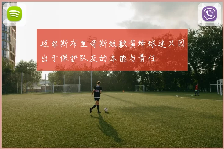 迈尔斯布里奇斯致歉黄蜂球迷只因出于保护队友的本能与责任